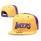 Casquette Los Angeles Lakers Jaune2