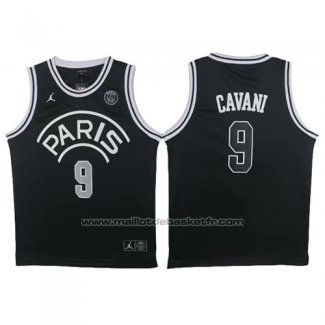 Maillot AJ x PSG Cavani #9 Noir