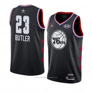 Maillot All Star 2019 Philadelphia 76ers Jimmy Butler #23 Noir