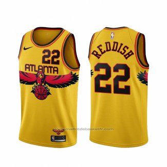 Maillot Atlanta Hawks Cam Reddish #22 Ville 2021-22 Jaune