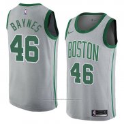Maillot Boston Celtics Aron Baynes #46 Ville 2018 Gris
