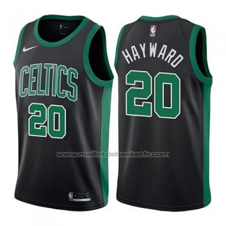 Maillot Boston Celtics Gordon Hayward #20 Mindset 2017-18 Noir