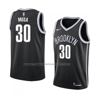 Maillot Brooklyn Nets Dzanan Musa #30 Icon 2018 Noir