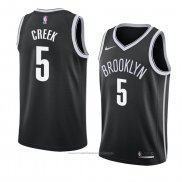 Maillot Brooklyn Nets Mitch Creek #5 Icon 2018 Noir