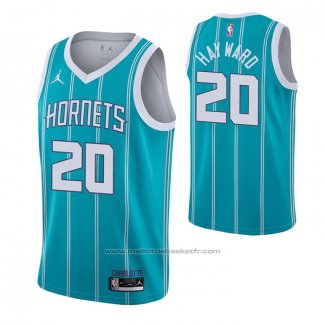 Maillot Charlotte Hornets Gordon Hayward #20 Icon 2020-21 Vert