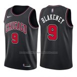 Maillot Chicago Bulls Antonio Blakeney #9 Statement 2017-18 Noir