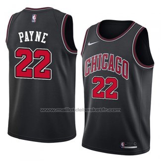 Maillot Chicago Bulls Cameron Payne #22 Statement 2018 Noir