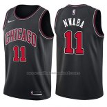 Maillot Chicago Bulls David Nwaba #11 Statement 2017-18 Noir