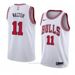 Maillot Chicago Bulls Derrick Walton #11 Association 2018 Blanc
