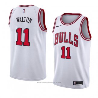 Maillot Chicago Bulls Derrick Walton #11 Association 2018 Blanc