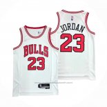 Maillot Chicago Bulls Michael Jordan #23 Association 2021 Blanc