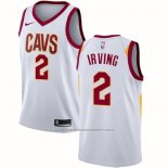 Maillot Cleveland Cavaliers Kyrie Irving #2 Association 2017-18 Blanc