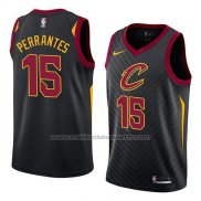 Maillot Cleveland Cavaliers London Perrantes #15 Statement 2018 Noir