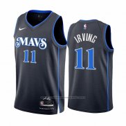 Maillot Dallas Mavericks Kyrie Irving #11 Ville 2023-24 Bleu