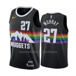 Maillot Denver Nuggets Jamal Murray #27 Ville 2019-20 Noir