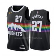 Maillot Denver Nuggets Jamal Murray #27 Ville 2019-20 Noir