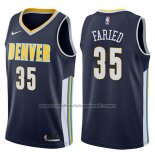 Maillot Denver Nuggets Kenneth Faried #35 Icon 2017-18 Bleu