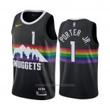 Maillot Denver Nuggets Michael Porter JR. #1 Ville Noir