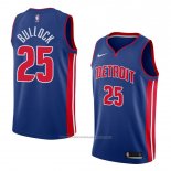 Maillot Detroit Pistons Reggie Bullock #25 Icon 2018 Bleu