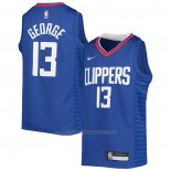 Maillot Enfant Los Angeles Clippers Paul George #13 Icon Bleu