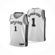 Maillot Enfant San Antonio Spurs Victor Wembanyama #1 Association 2022-23 Blanc