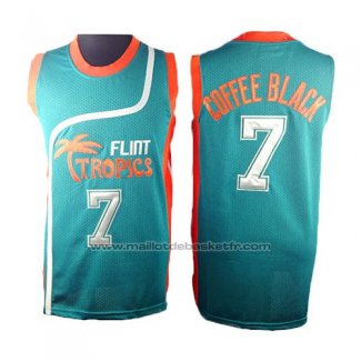 Maillot Film Flint Tropscs Coffee Black #7 Vert