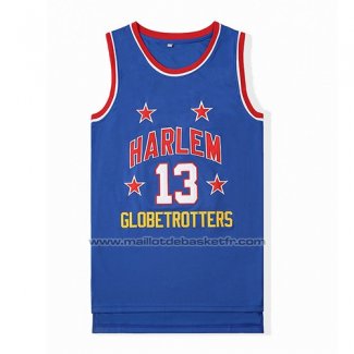 Maillot Film Harlem Chamberlain #13 Bleu