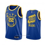 Maillot Golden State Warriors Andrew Wiggins #22 Hardwood Classics 2020-21 Bleu