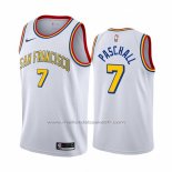 Maillot Golden State Warriors Eric Paschall #7 Hardwood Classics Blanc