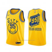 Maillot Golden State Warriors Juan Toscano-Anderson #95 Classic Or