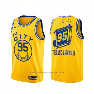 Maillot Golden State Warriors Juan Toscano-Anderson #95 Classic Or