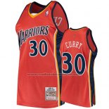 Maillot Golden State Warriors Stephen Curry #30 2009-10 Hardwood Classics Orange