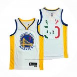 Maillot Golden State Warriors Stephen Curry #30 2022 Slam Dunk Special Mexico Edition Blanc