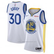 Maillot Golden State Warriors Stephen Curry #30 Association 2022-23 Blanc