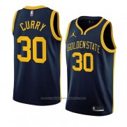 Maillot Golden State Warriors Stephen Curry #30 Statement 2022-23 Bleu