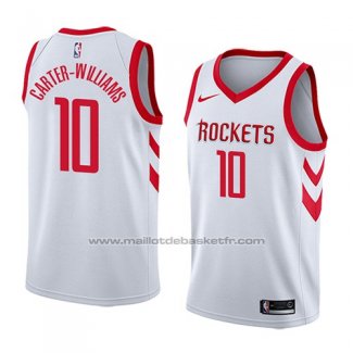 Maillot Houston Rockets Michael Carter-williams #10 Association 2018 Blanc