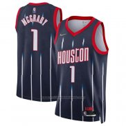 Maillot Houston Rockets Tracy McGrady #1 Ville 2021-22 Bleu