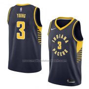 Maillot Indiana Pacers Joe Young #3 Icon 2018 Bleu