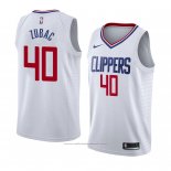 Maillot Los Angeles Clippers Ivica Zubac #40 Association 2018 Blanc