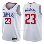 Maillot Los Angeles Clippers Lou Williams #23 Association 2017-18 Blanc