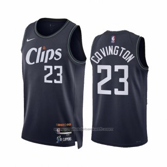 Maillot Los Angeles Clippers Robert Covington #23 Ville 2023-24 Bleu