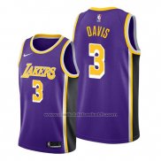Maillot Los Angeles Lakers Anthony Davis #3 Statement Volet