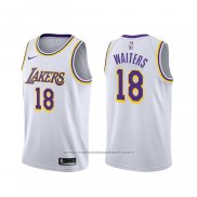 Maillot Los Angeles Lakers Dion Waiters #18 Association Blanc