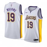 Maillot Los Angeles Lakers Johnathan Williams #19 Association 2018 Blanc