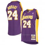 Maillot Los Angeles Lakers Kobe Bryant #24 60th Anniversary Mitchell & Ness 2007-08 Volet