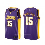 Maillot Los Angeles Lakers Metta World Peace #15 Statement Volet