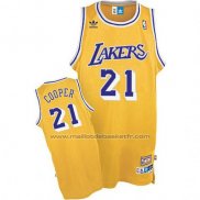 Maillot Los Angeles Lakers Michael Cooper #21 Retro Jaune