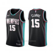 Maillot Memphis Grizzlies Brandon Clarke #15 Classic Noir