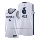 Maillot Memphis Grizzlies C.J. Miles #6 Association Blanc