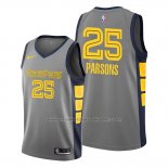 Maillot Memphis Grizzlies Chandler Parsons #25 Ville Edition Gris